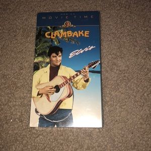 *SEALED* Elvis Presley clambake VCR